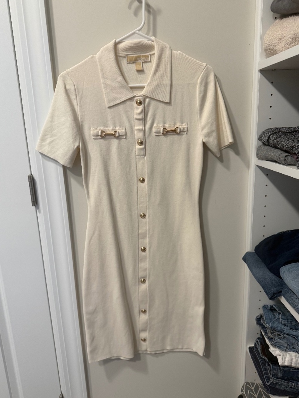 New Michael Kors ivory dress S